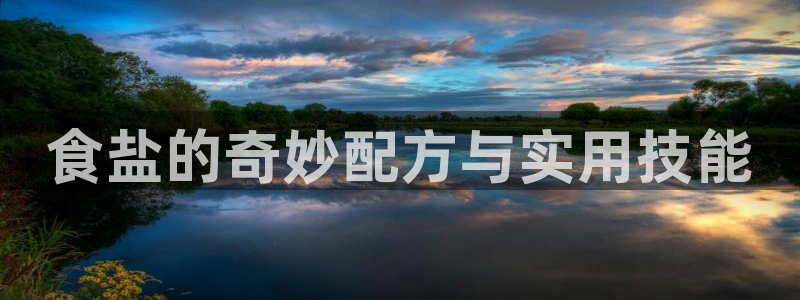 威九国际官网在线进入网站查询：食盐的奇妙配方与实用技能